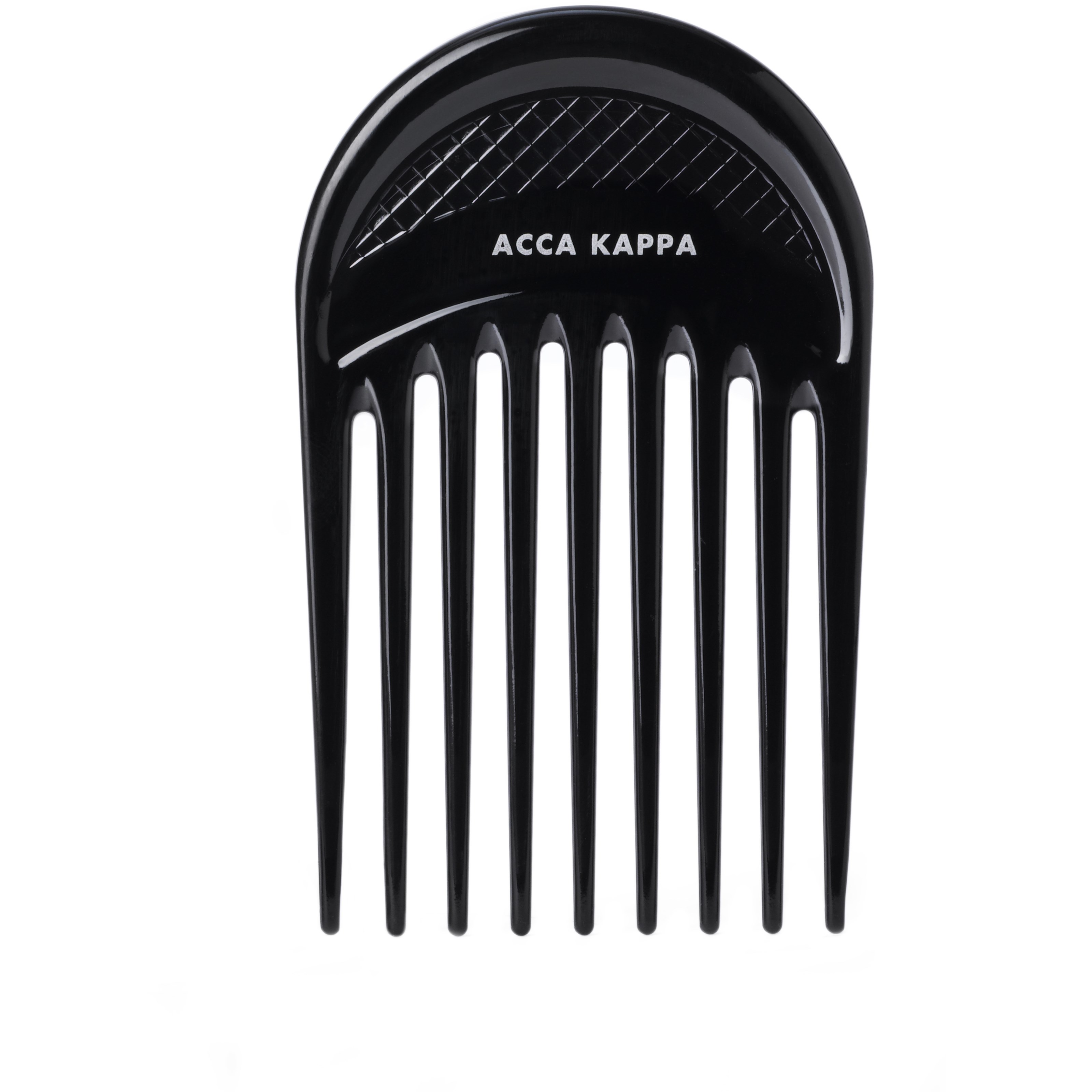 Läs mer om Acca Kappa Professional Round Afro Comb Styler – 7626 Black
