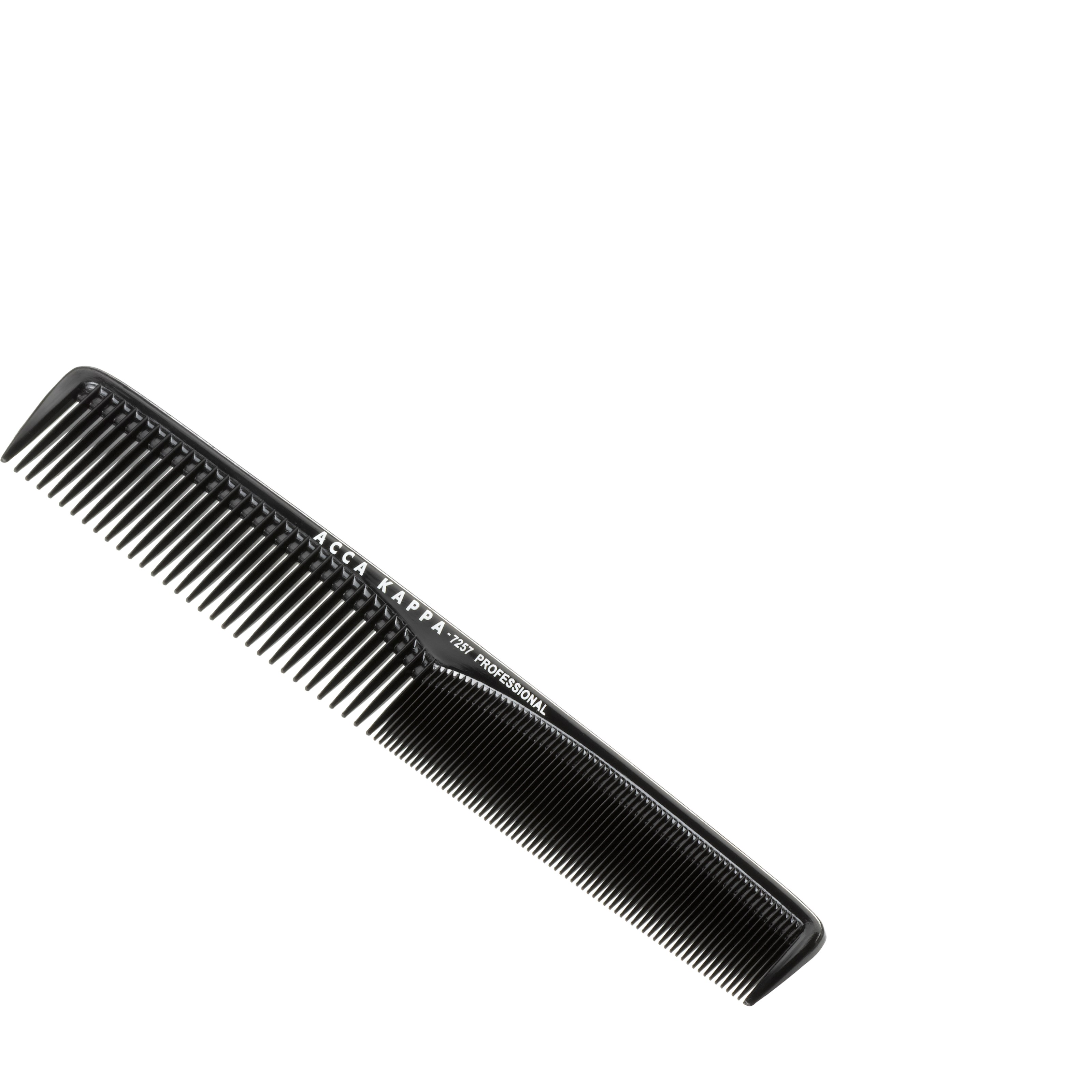 Bilde av Acca Kappa Professional Styling Fine Coarse Teeth Comb – 7257 Black