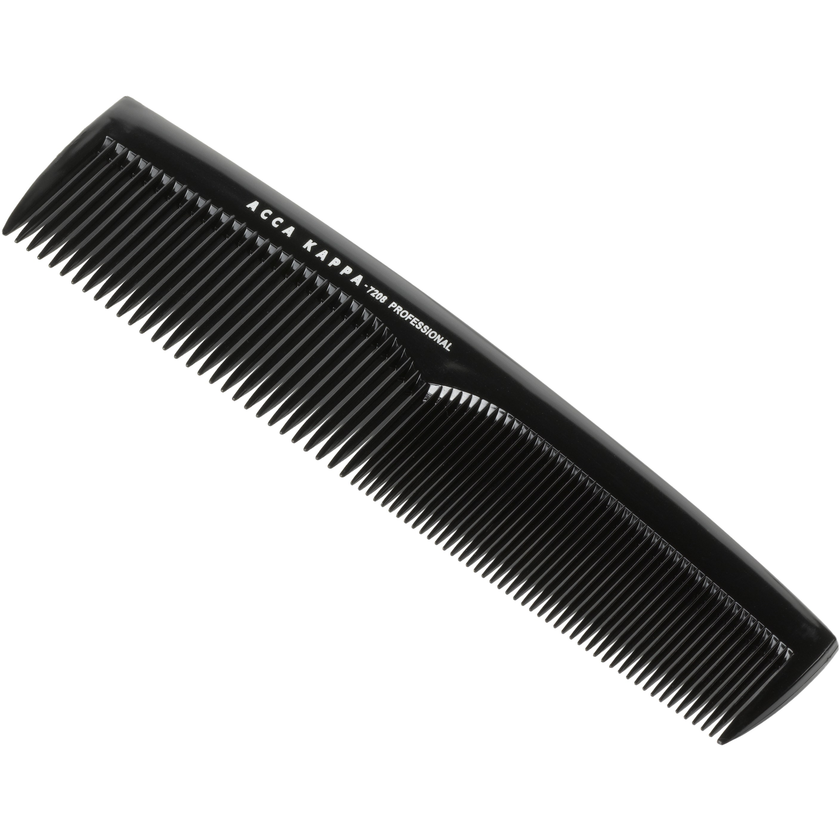 Professional Styling Fine Coarse Teeth Comb – 7208 Black