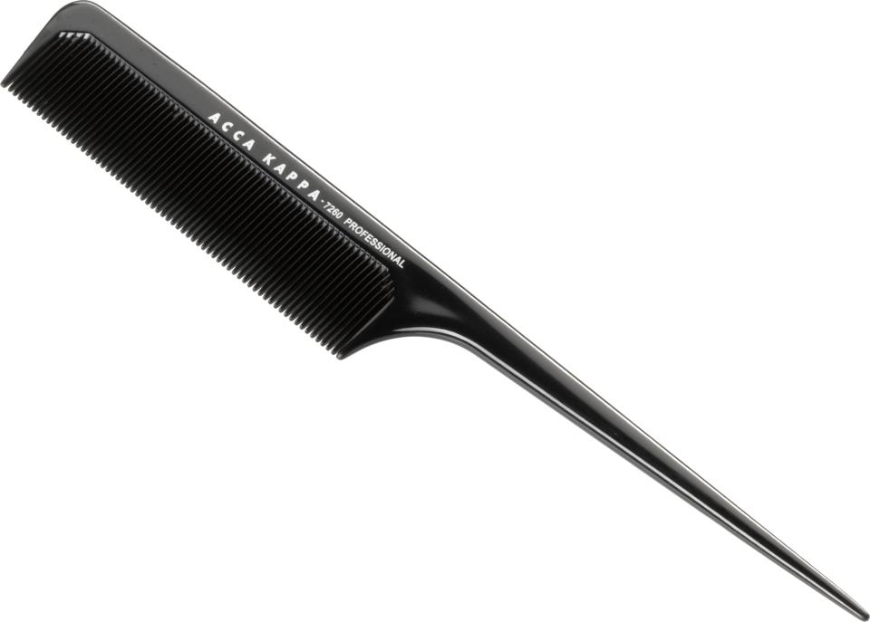 Acca Kappa Professional Tail Comb – 7260 Black