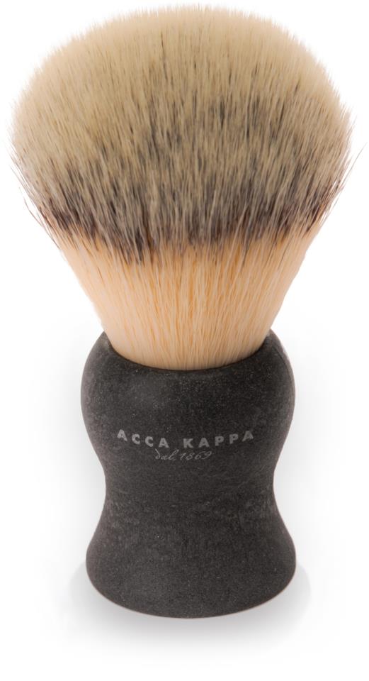 Acca Kappa Shaving Brush Natural Style Synthetic Fibers Black
