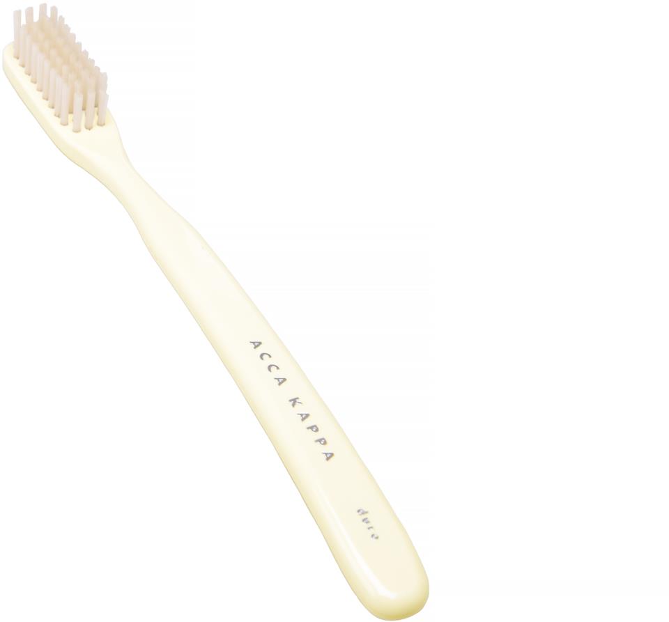 Acca Kappa Tooth Brush Vintage Hard Nylon Bristles White