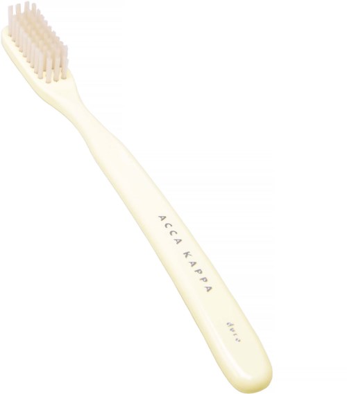 Acca Kappa Tooth Brush Vintage Medium Nylon Bristles White