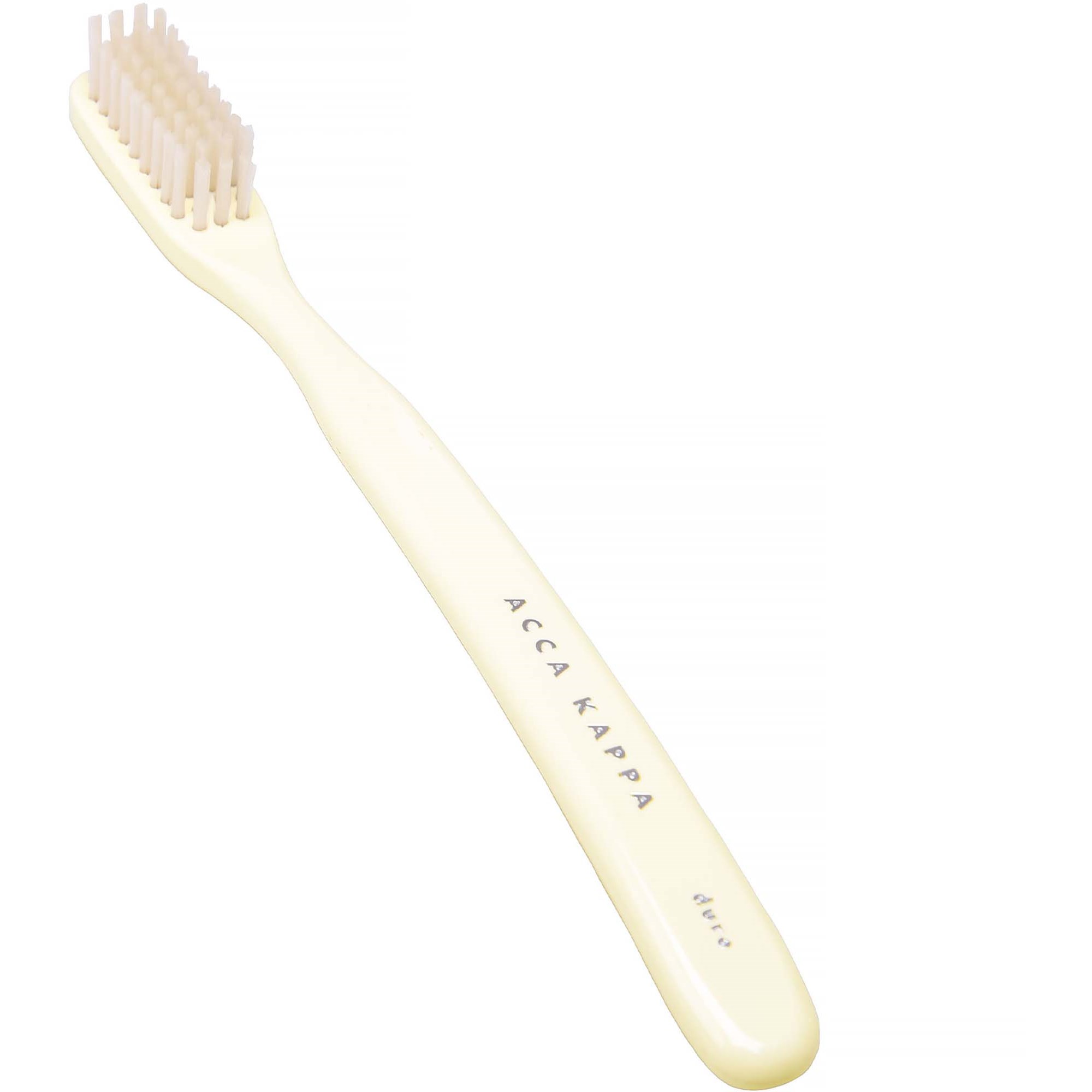 Acca Kappa Tooth Brush Vintage Medium Nylon Bristles White