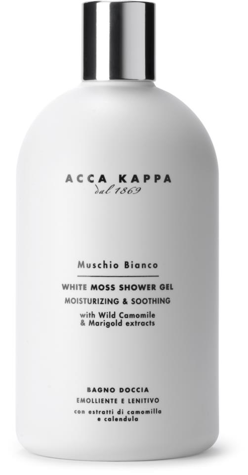Acca Kappa White Moss Bath & Shower Gel 500ml