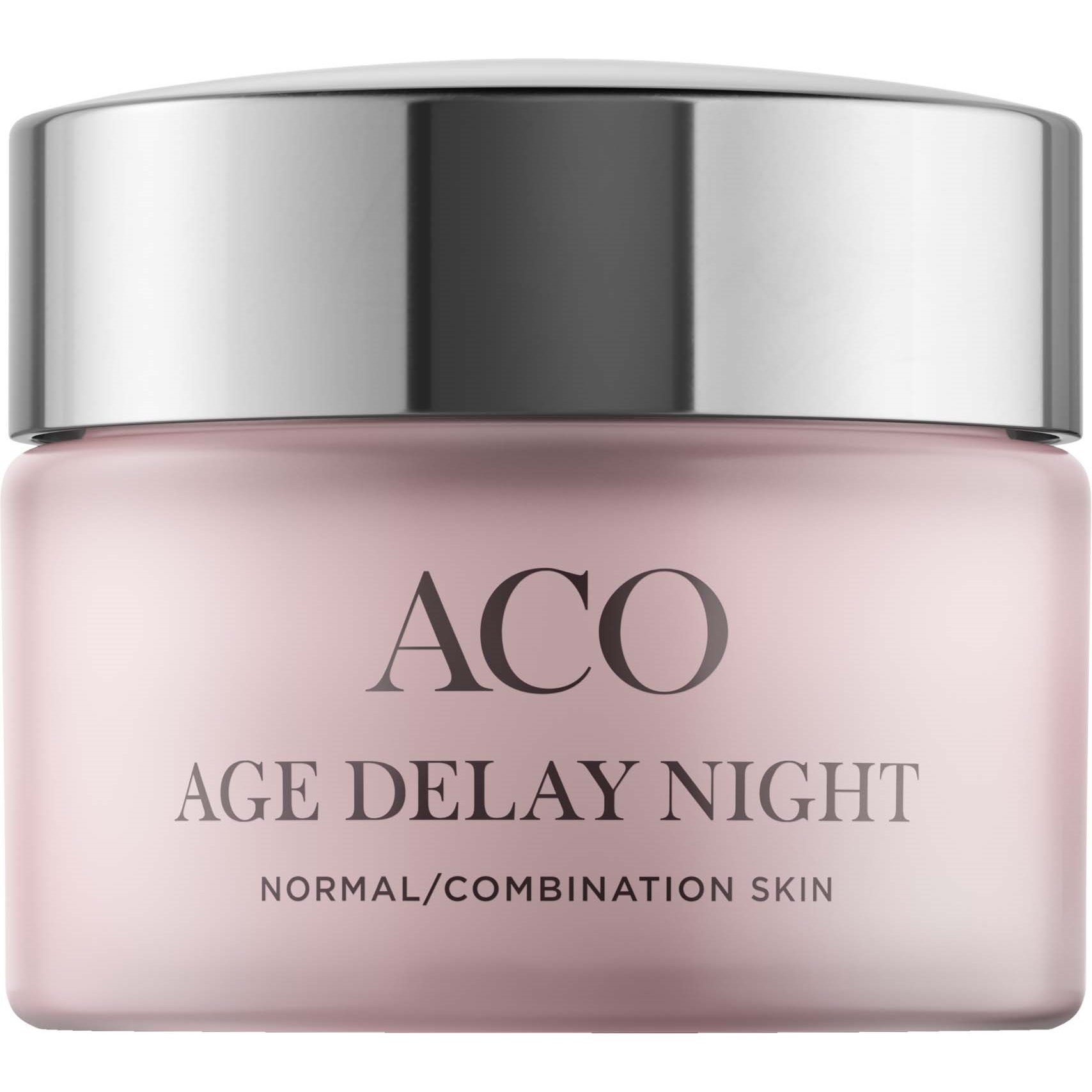 Läs mer om ACO Face Age Delay Night Cream Normal Skin 50 ml