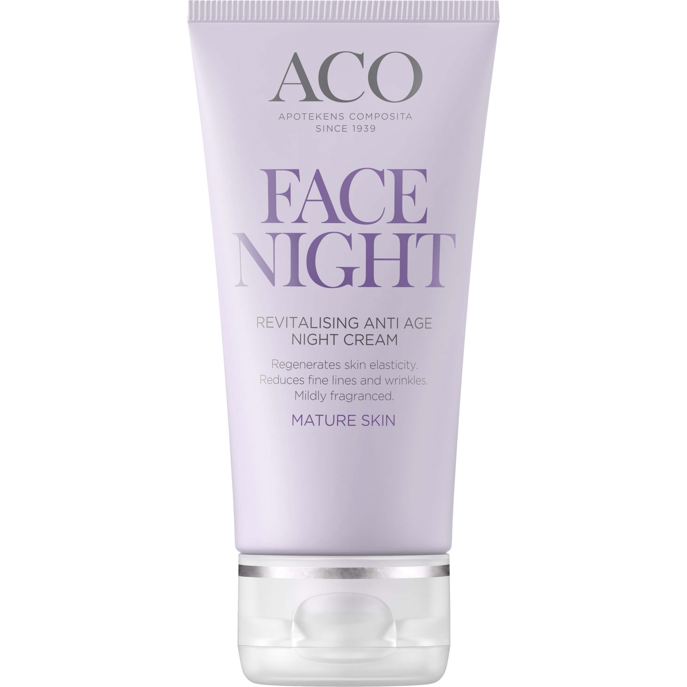 Läs mer om ACO Face Anti Age Revitalising Night Cream 50 ml