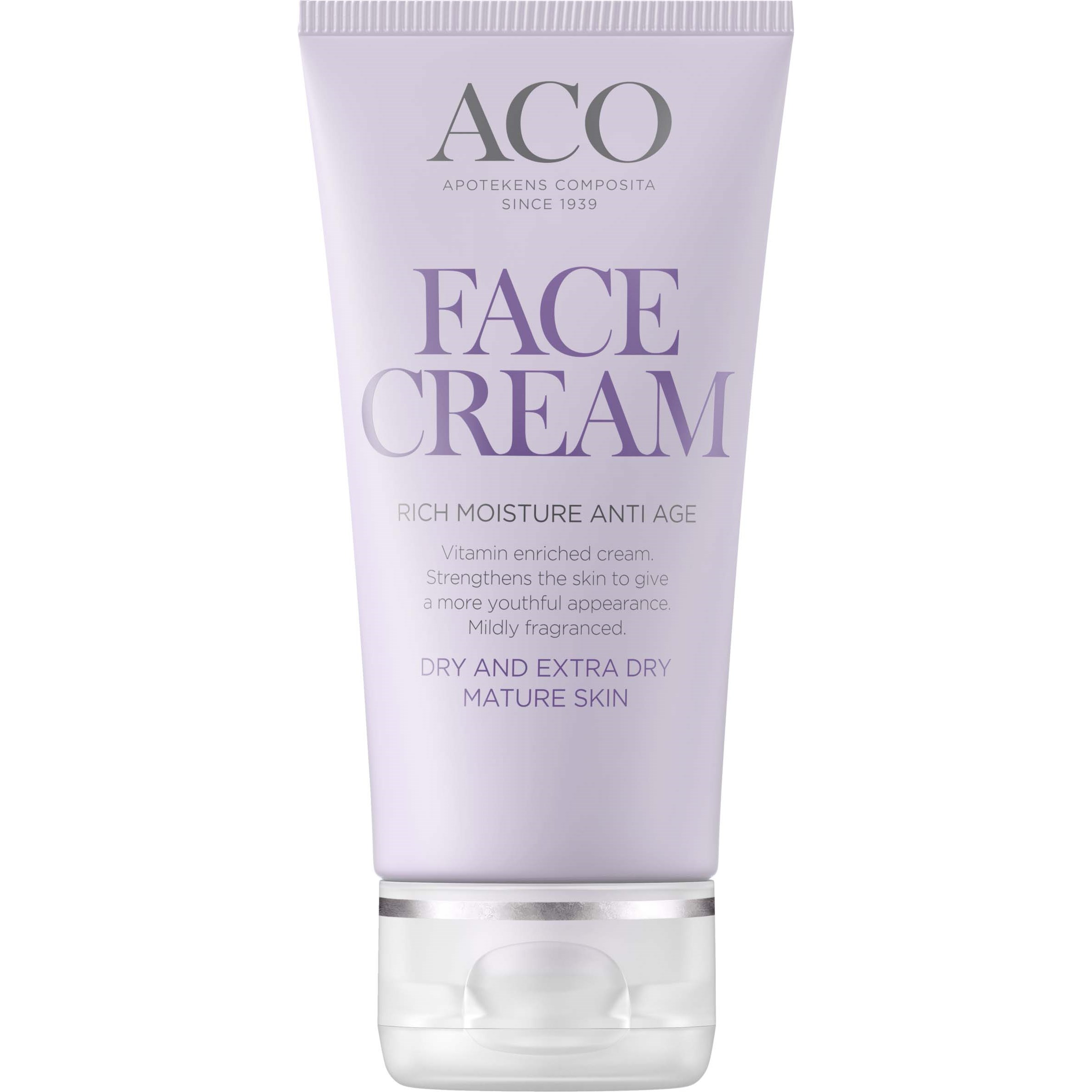 Läs mer om ACO Face Anti Age Rich Moisture Face Cream 50 ml