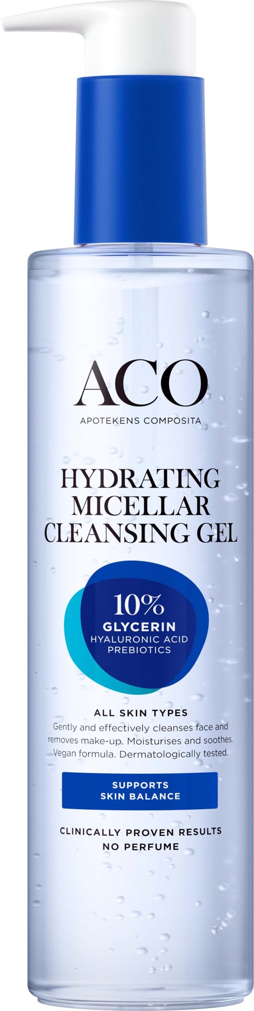 ACO Face Hydrating Micellar Cleansing Gel 200 ml
