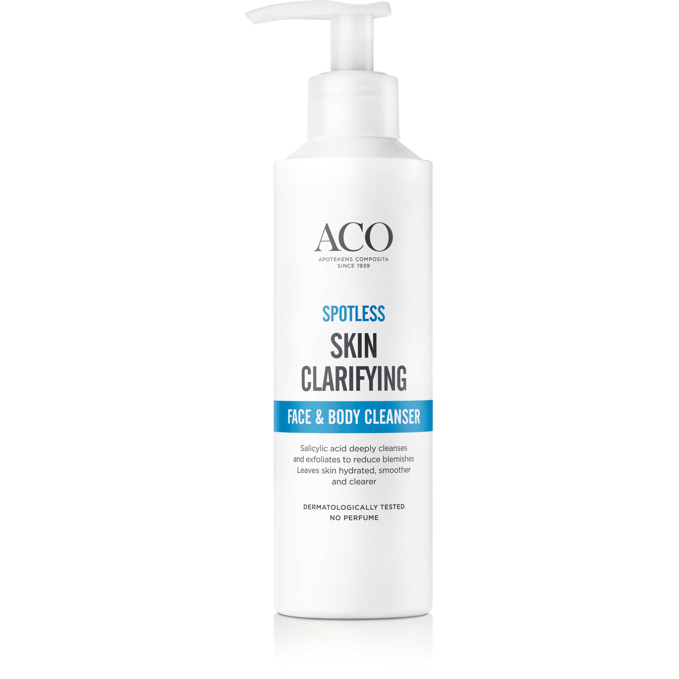 Läs mer om ACO Spotless Skin Clarifying Face & Body Cleanser 200 ml