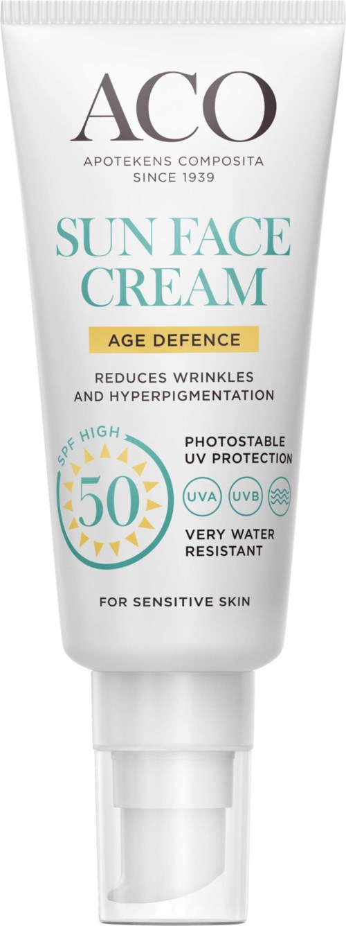 ACO Sun Face Cream Age Defense SPF50 40 ml