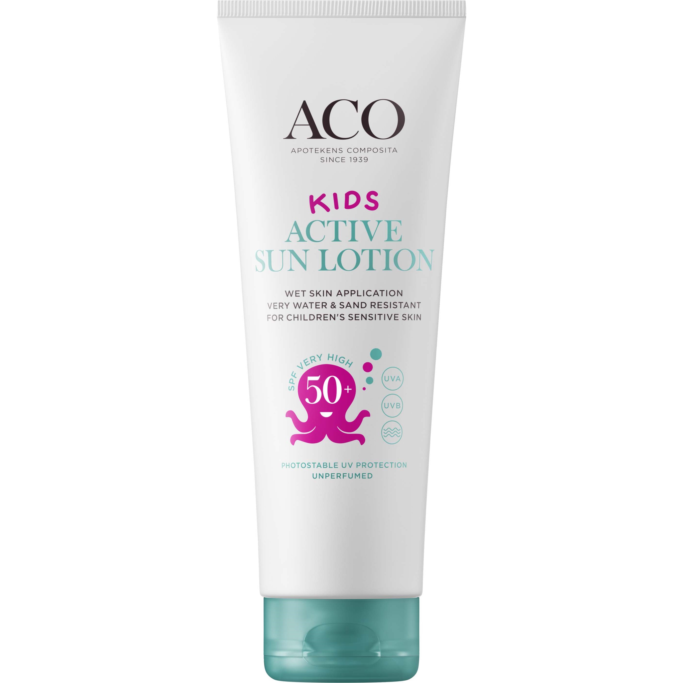 Läs mer om ACO Sun Kids Lotion SPF 50+ 250 ml