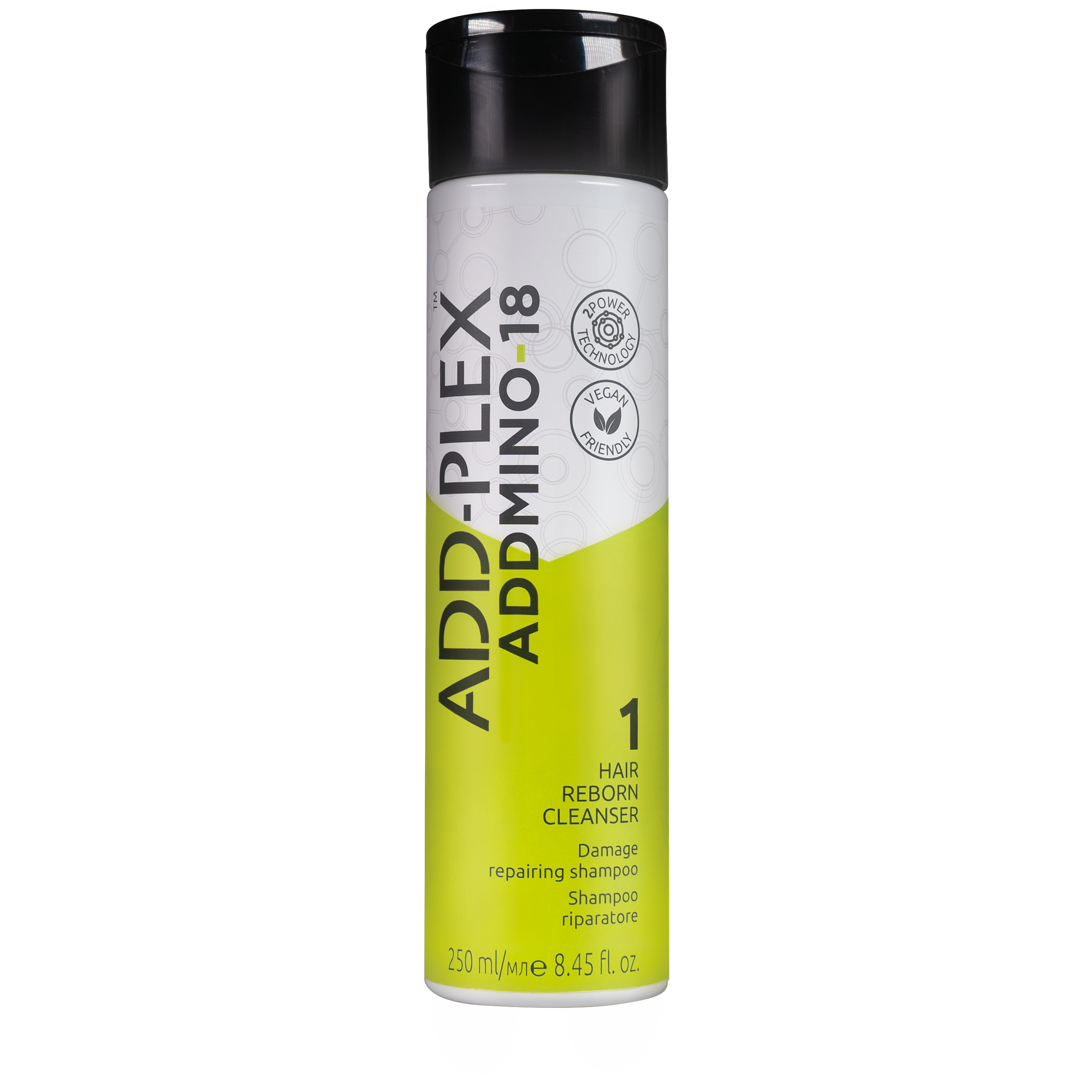 Läs mer om Addmino 18 Hair Reborn Cleanser Shampoo 250 ml