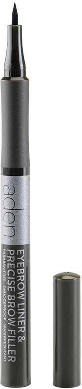 Aden Eyebrow Liner & Precise Brow Filler Ebony 03