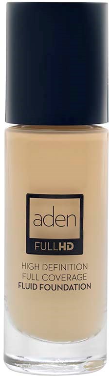 Aden Full HD Fluid Foundation Ivory 02