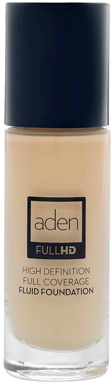 Aden Full HD Fluid Foundation Porcelaine 01