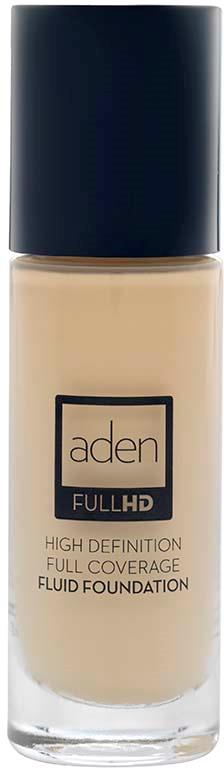 Aden Full HD Fluid Foundation Porcelaine 01