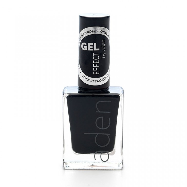 Aden Gel Effect Nail Polish Black