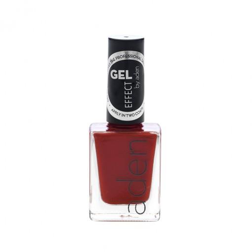 Aden Gel Effect Nail Polish Carmine Red 11 ml