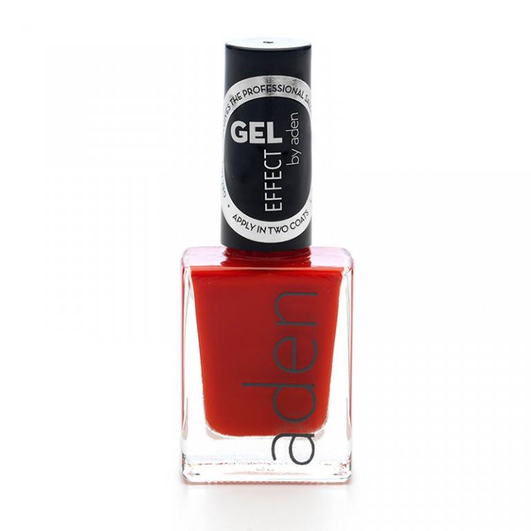 Aden Gel Effect Nail Polish Red 11 ml