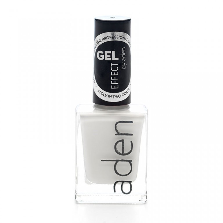 Aden Gel Effect Nail Polish White