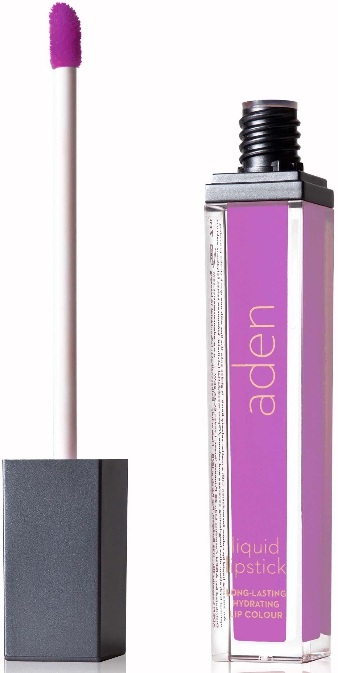 Aden Liquid Lipstick Cerise 10
