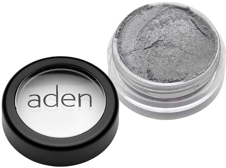 ADEN Pigment Powder/ Loose Powder Eyesh. Metal Silver 25 3 g