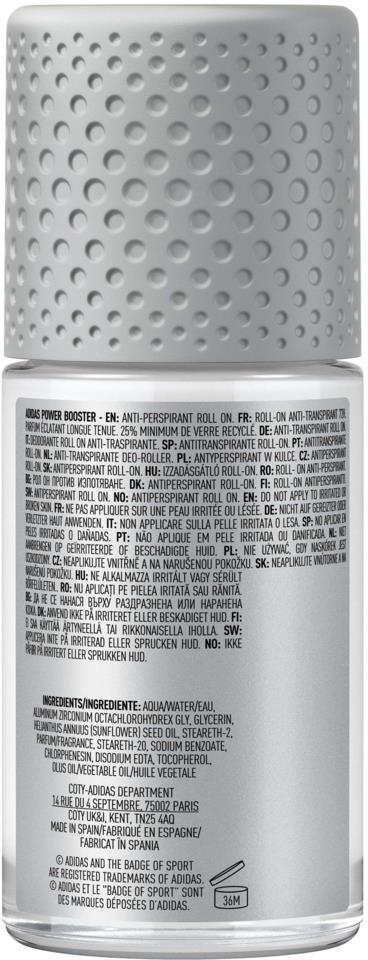 ADIDAS Adipower Booster Man Roll-on Deodorant 50 ml