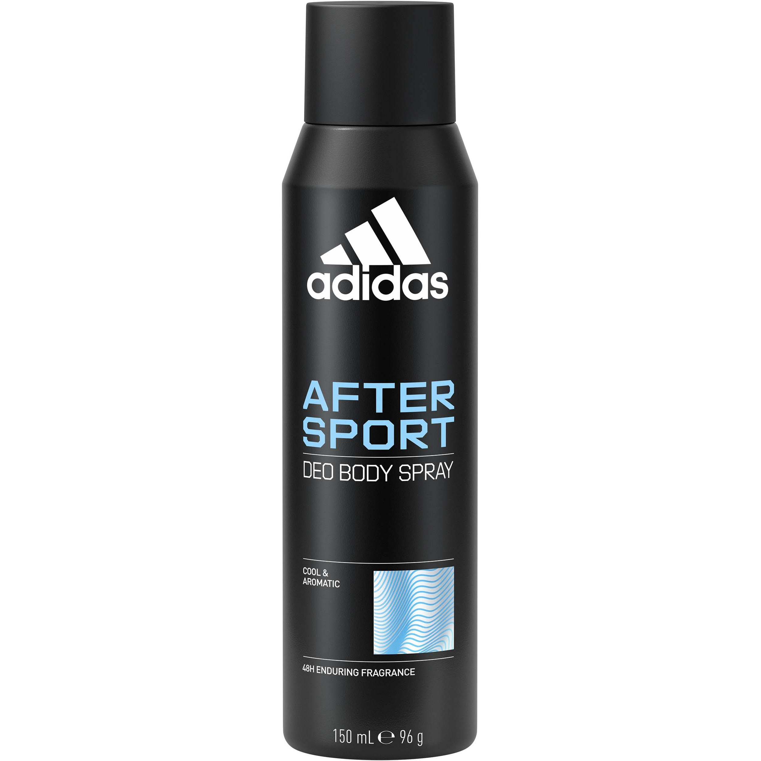 Läs mer om Adidas After Sport For Him Deodorant Spray 150 ml