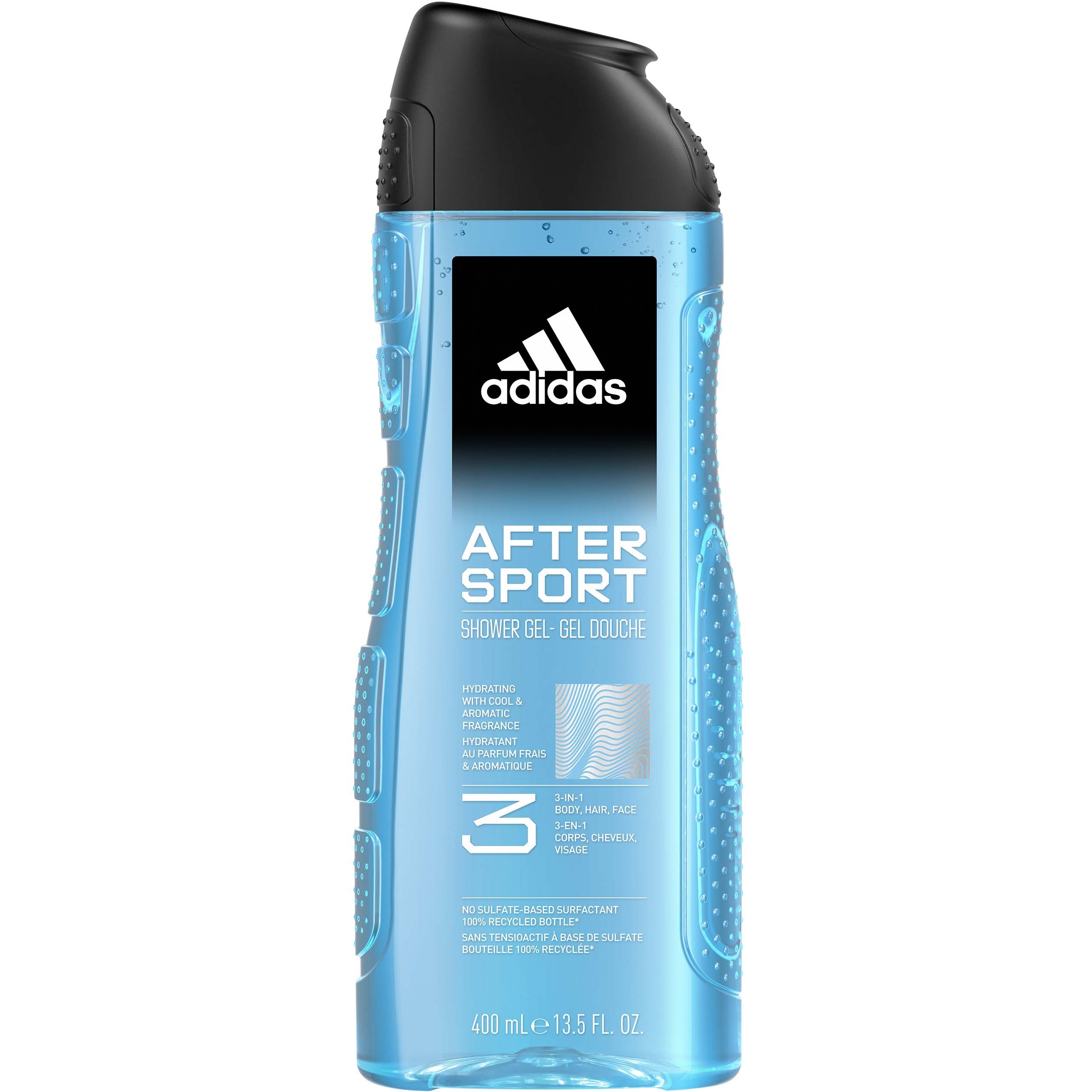 Läs mer om Adidas After Sport For Him Hair & Body Shower Gel 400 ml