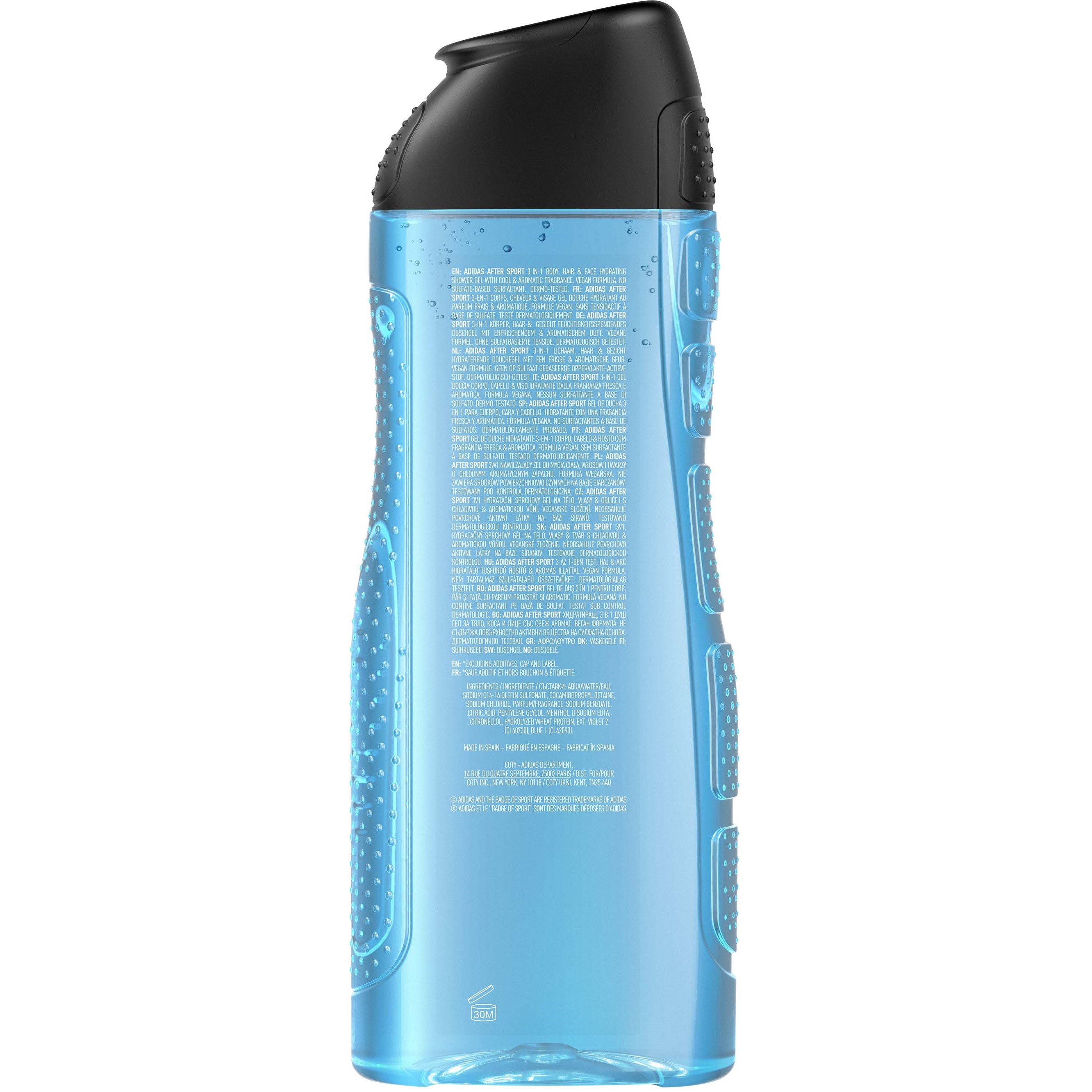 Alternativ bild 1 för Adidas After Sport Shower Gel 400 ml