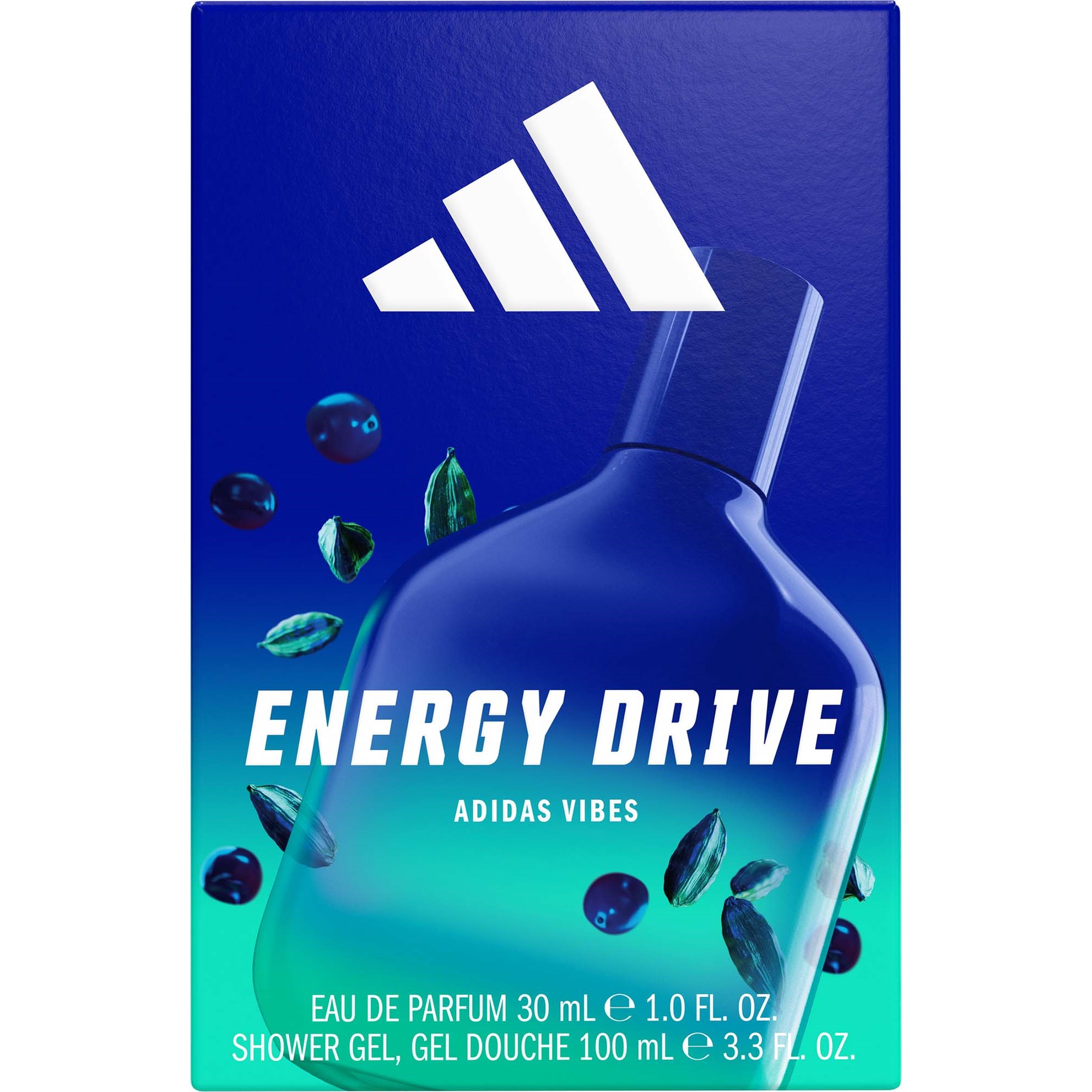 Adidas Gift Set Energy Drive Eau De Parfum 30 ml + Shower Gel 100 ml 0 kpl
