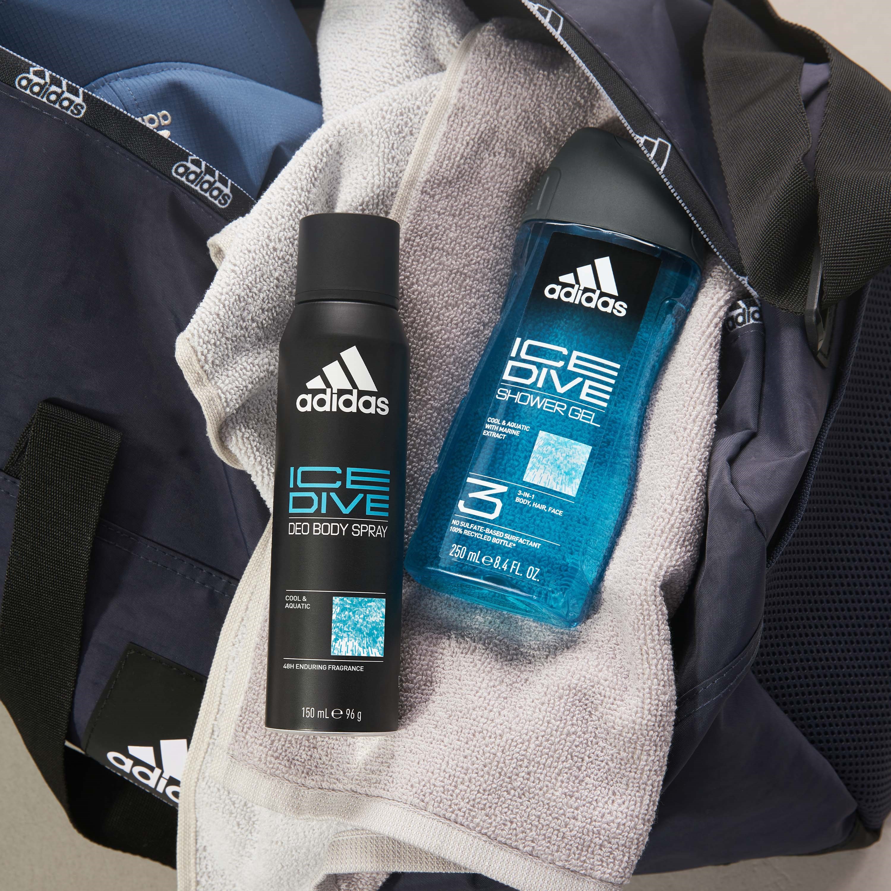 Adidas Ice Dive Deo Body Spray 150 ml (obrázok 4)