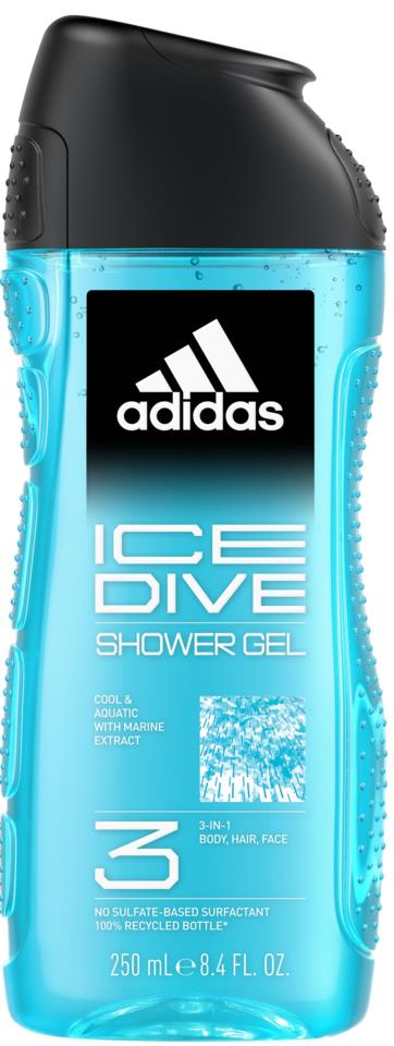Adidas Ice Dive Shower Gel For Men 250 ml