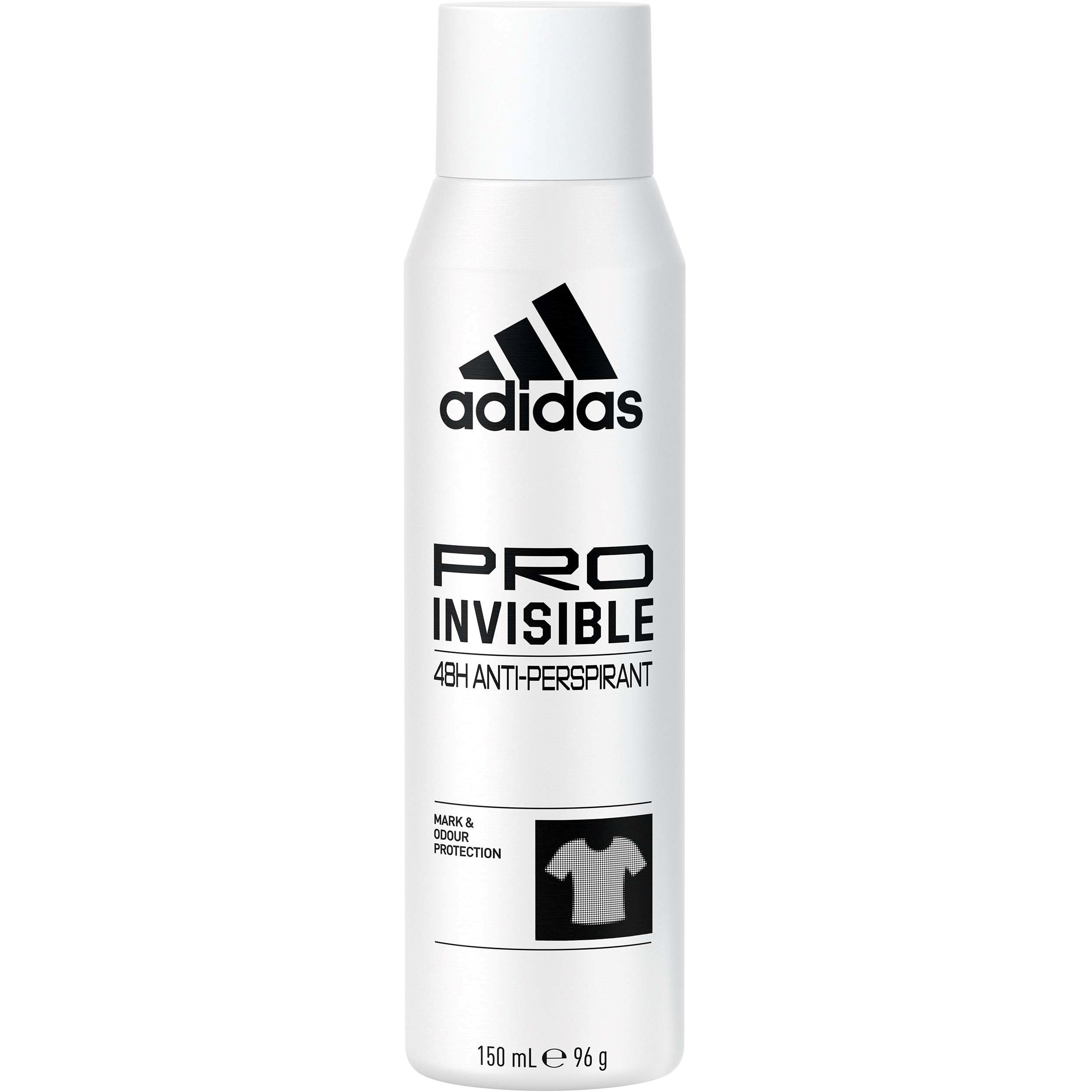 Läs mer om Adidas Pro Invisible Woman Deodorant Spray 150 ml