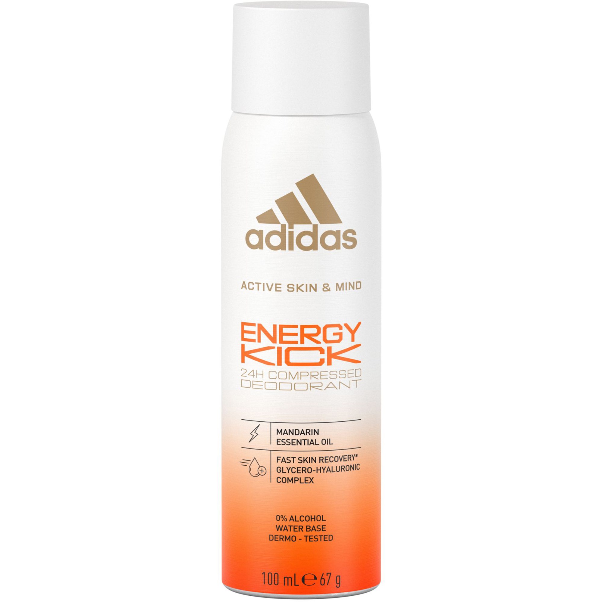 Zdjęcia - Dezodorant Adidas Skin & Mind Energy Kick Aerosol 100 ml 