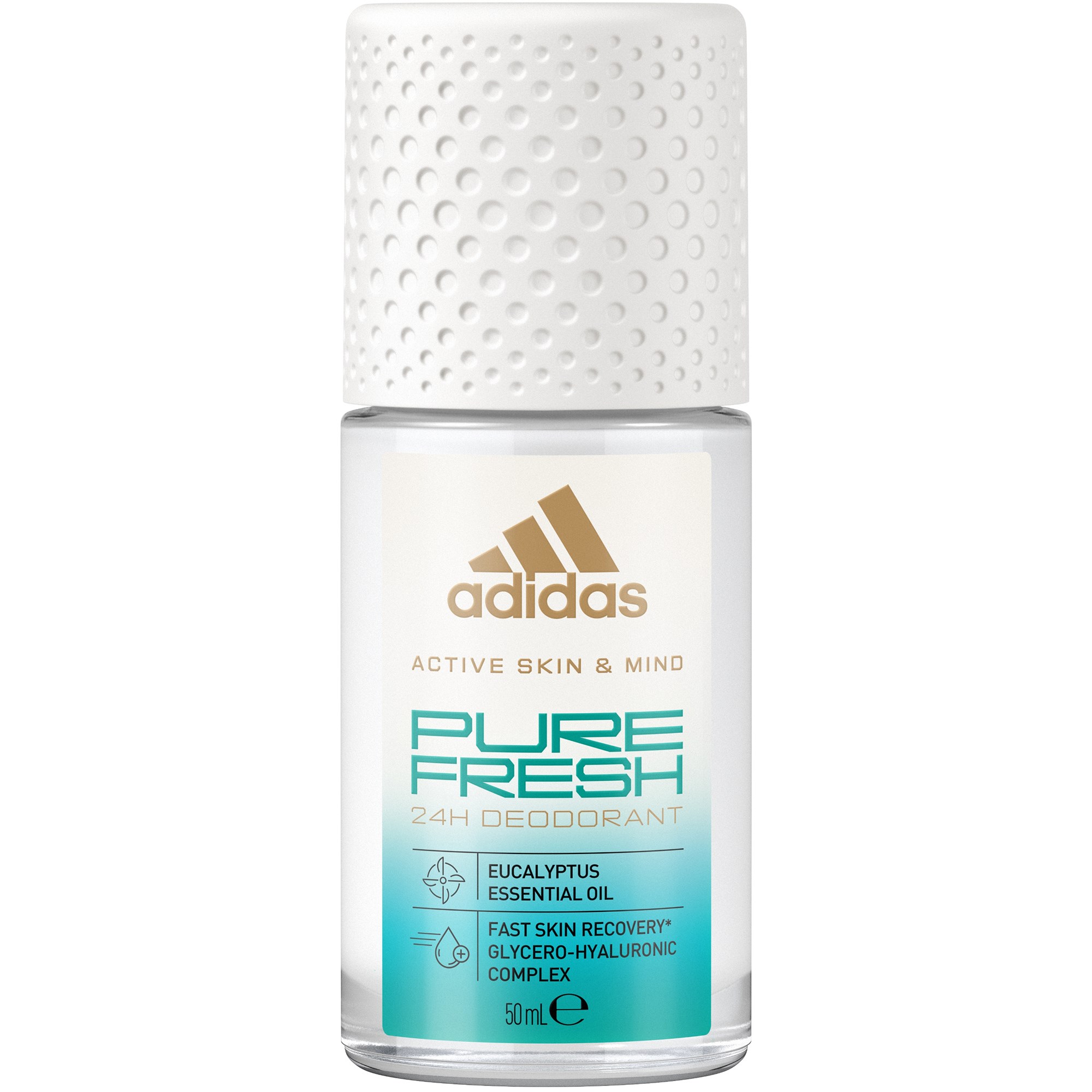 Bilde av Adidas Skin & Mind Pure Fresh Roll-on Deodorant 50 Ml
