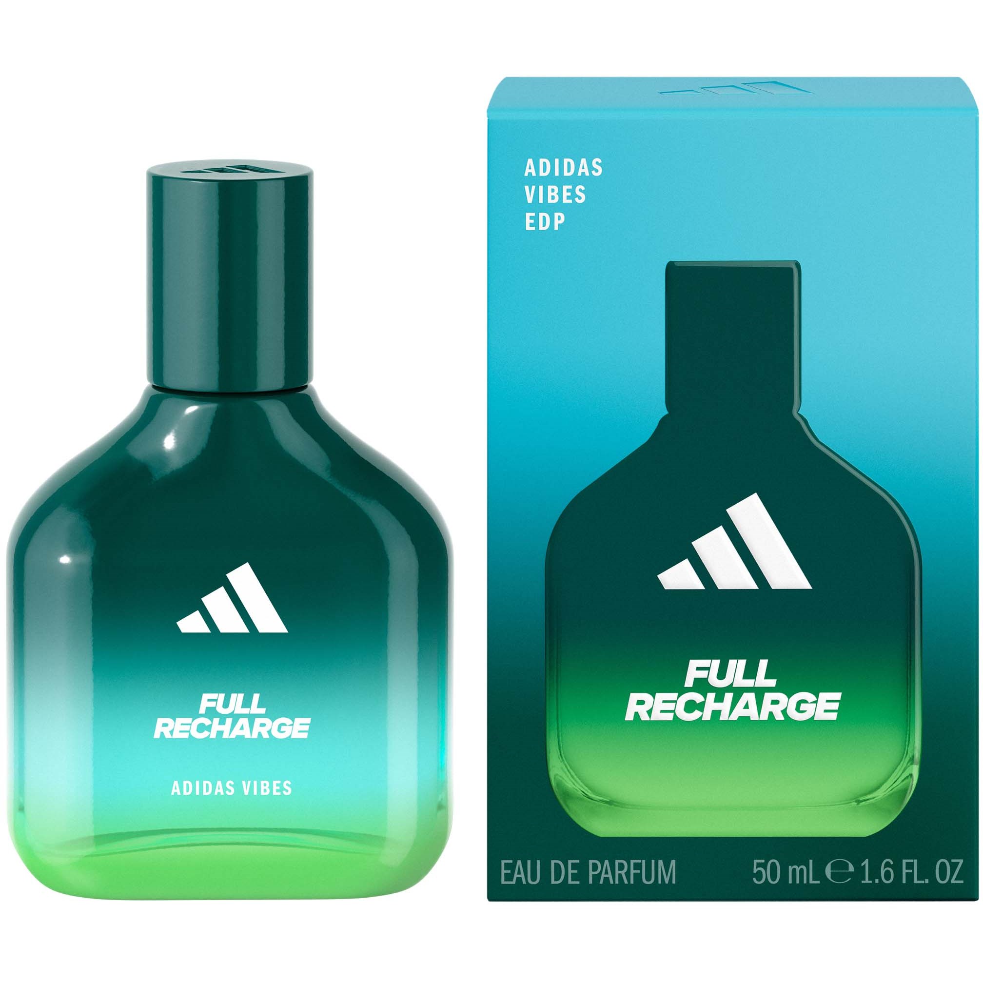 Alternativ bild 1 för Adidas Vibes Collection Full Recharge Eau de Parfum 50 ml