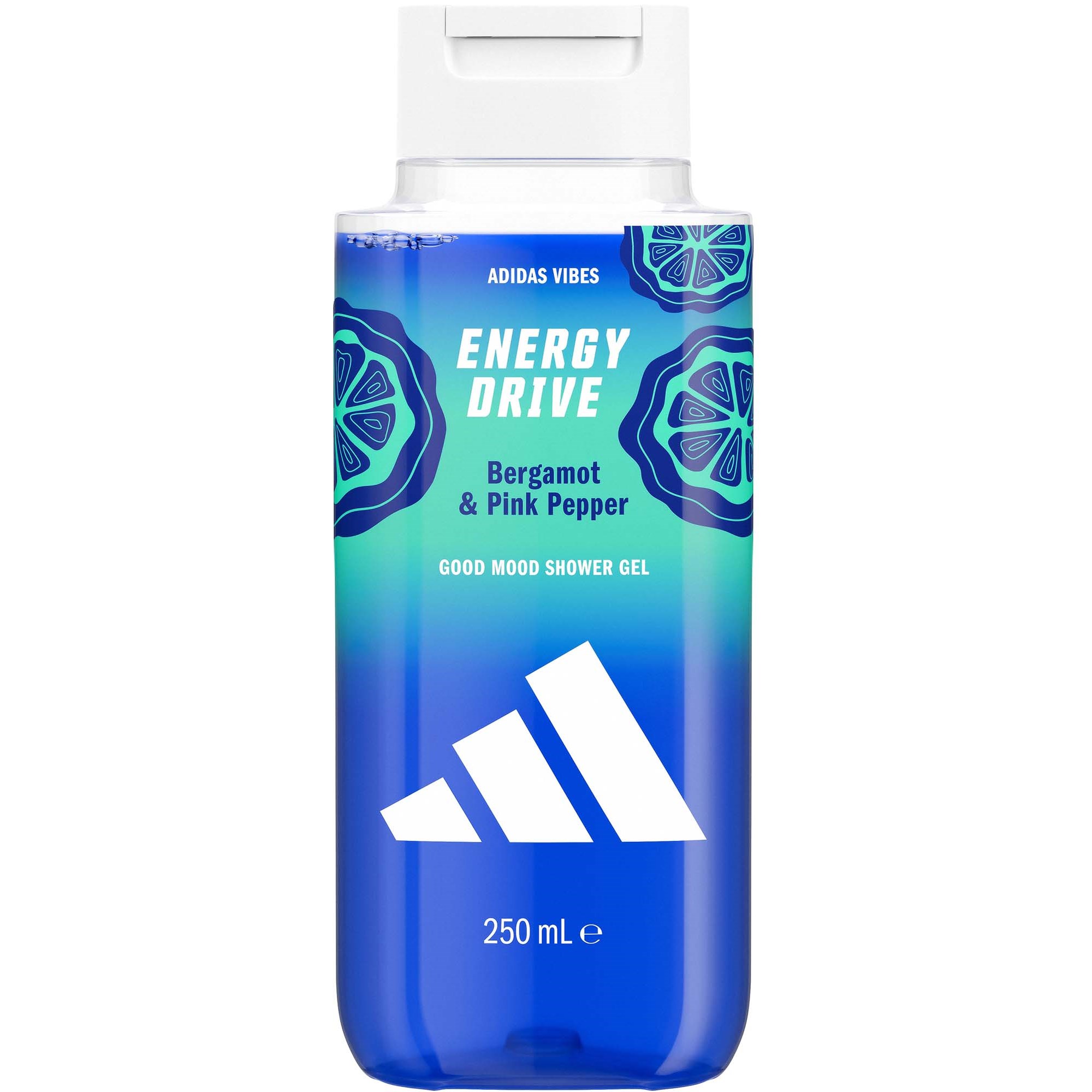 Adidas Vibes Energy Drive Shower Gel 250 ml billede