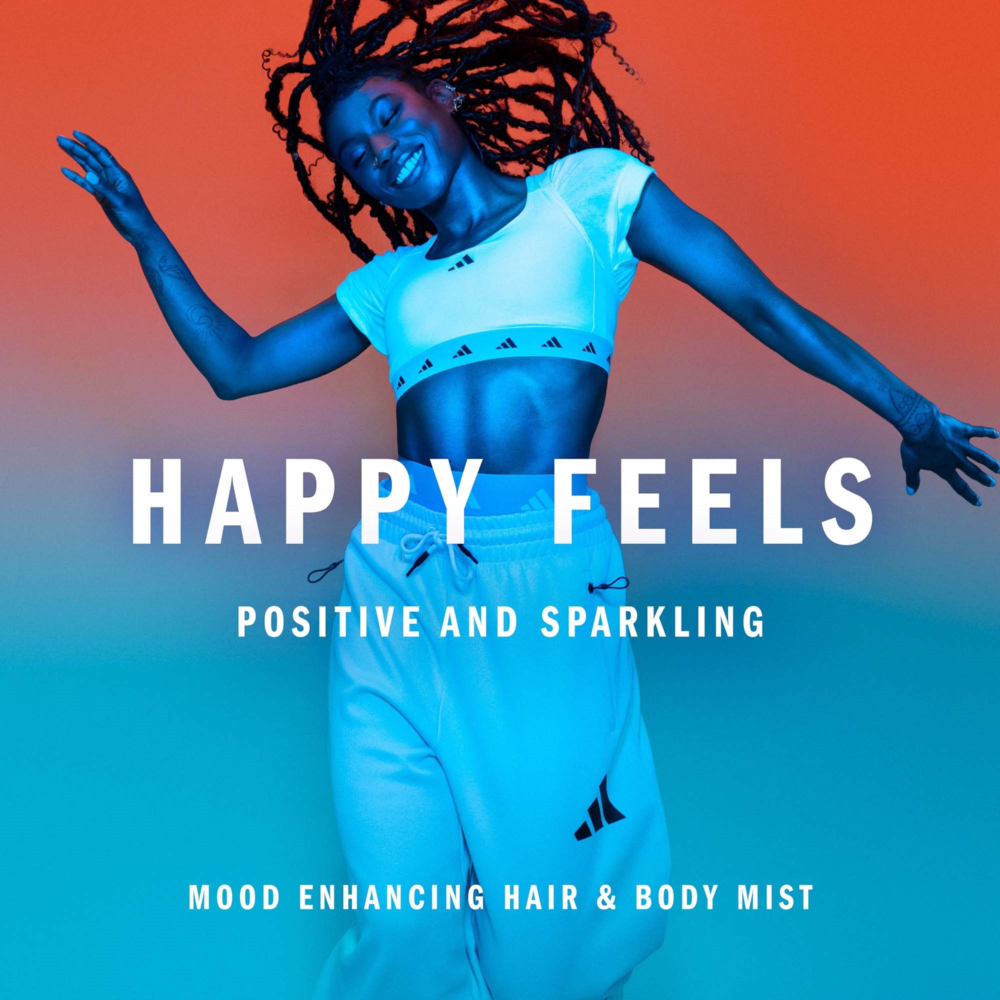 Adidas Vibes Happy Feels Body Mist 150 ml (obrázok 3)
