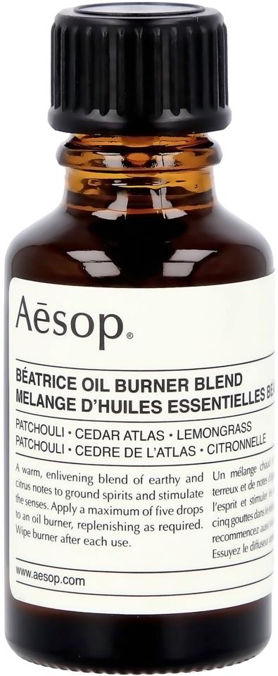 Aesop Beatrice Oil Burner Blend 25ml