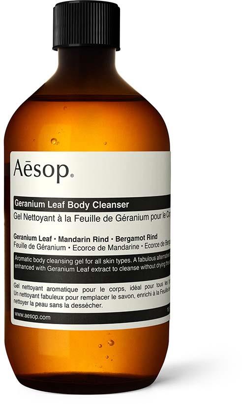 Aesop Geranium Leaf Body Cleanser 500ml with Screw Cap