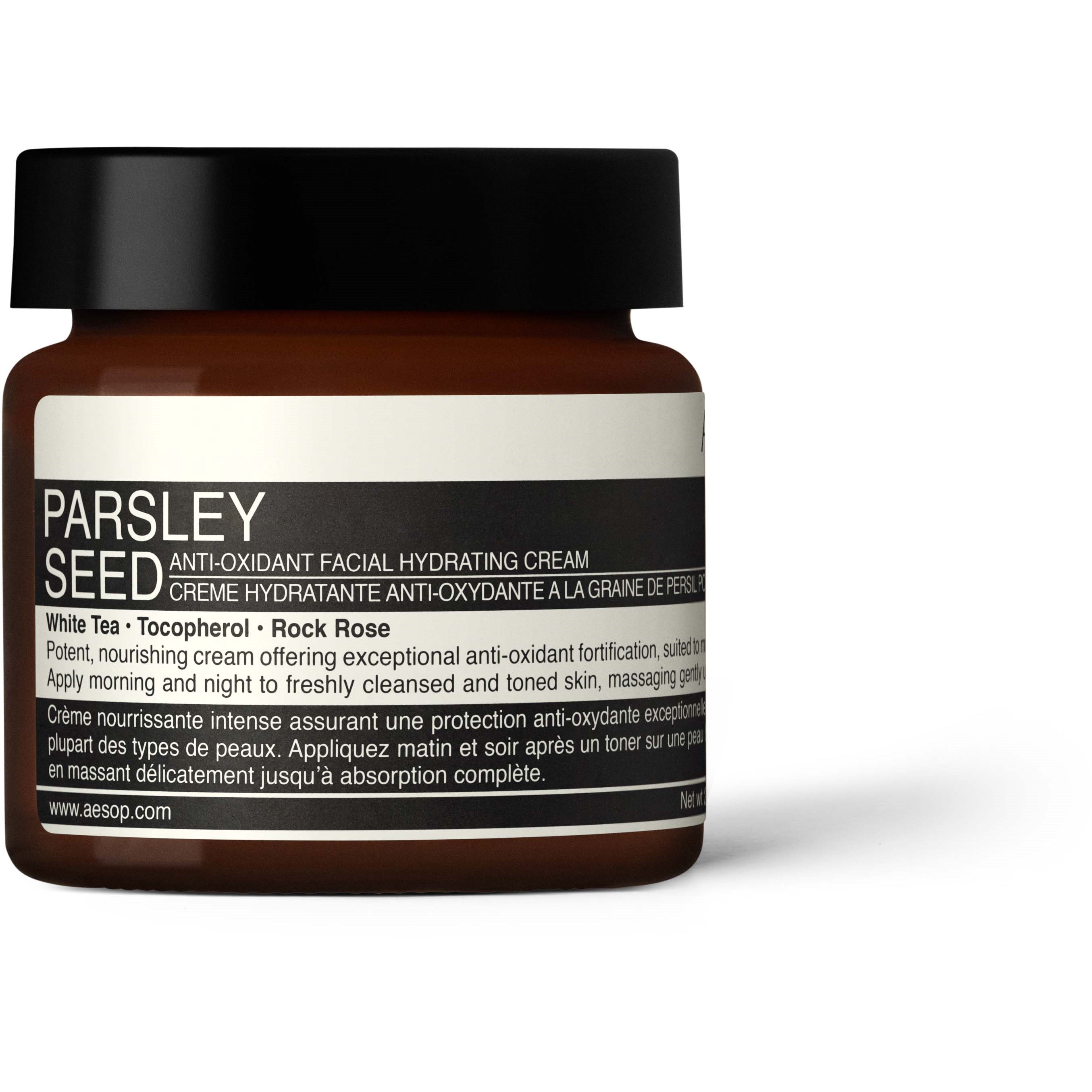 Läs mer om Aesop Parsley Seed Anti-Oxidant Facial Hydrating Cream 60 ml