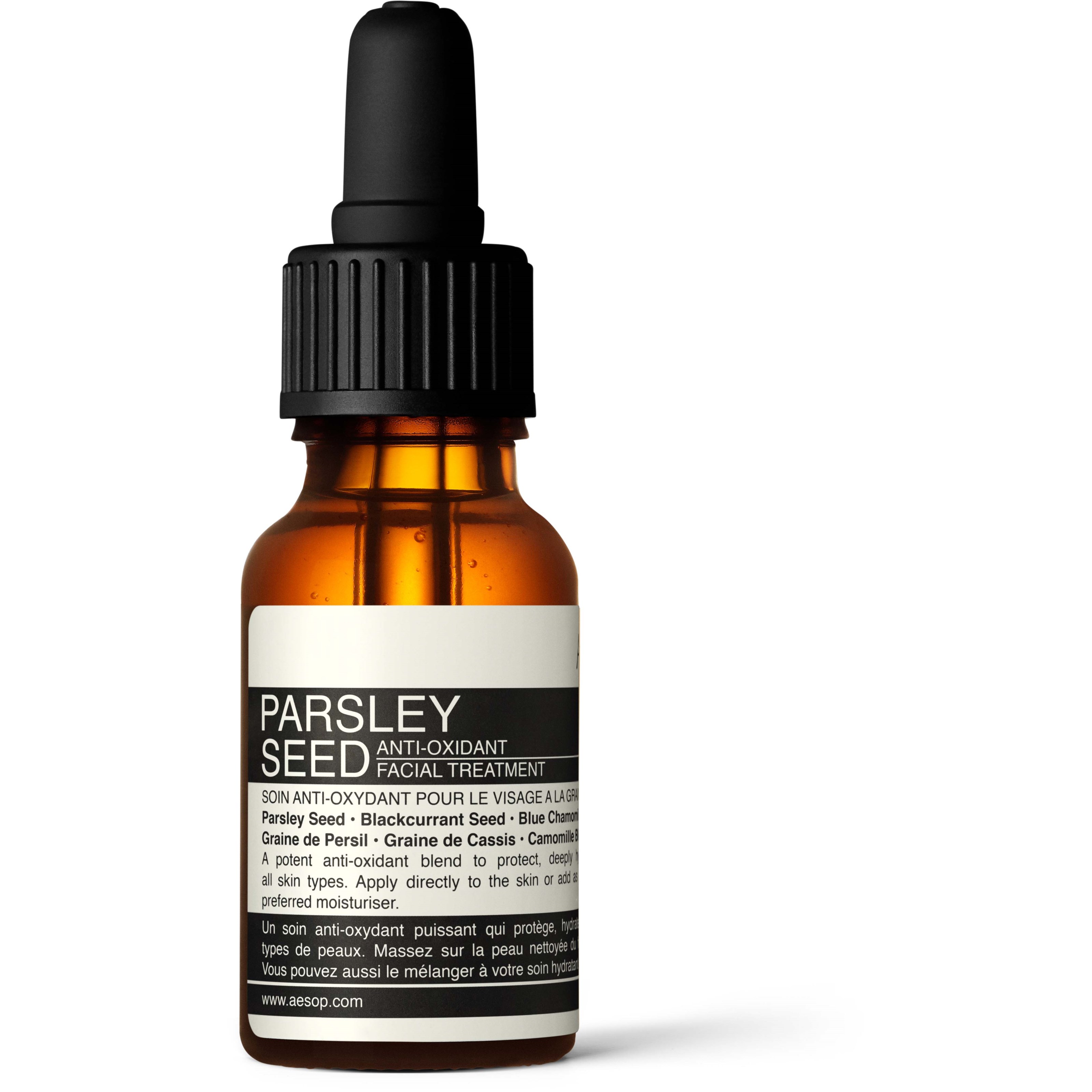 Läs mer om Aesop Parsley Seed Anti-Oxidant Facial Treatment 15 ml
