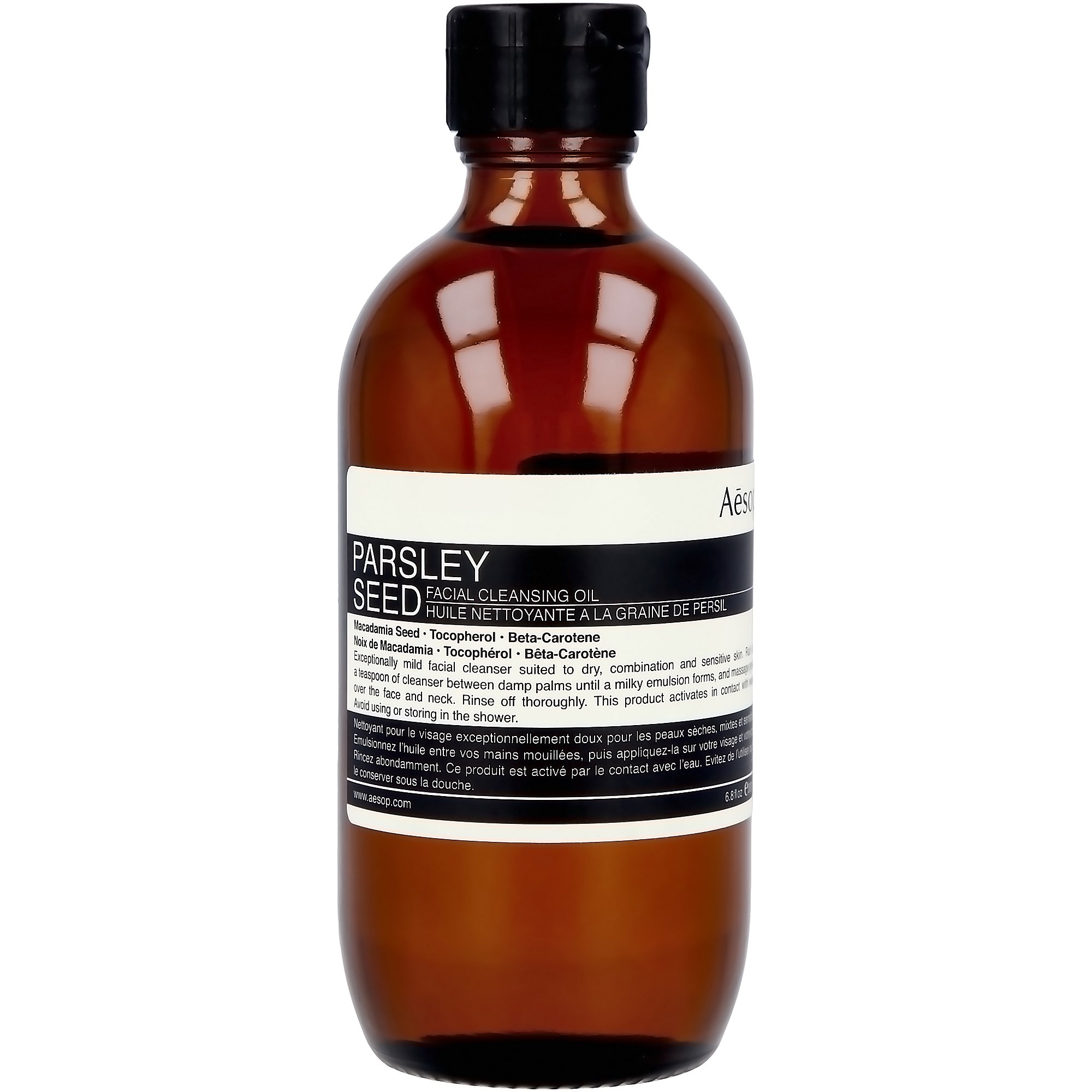 Läs mer om Aesop Parsley Seed Facial Cleansing Oil 200 ml