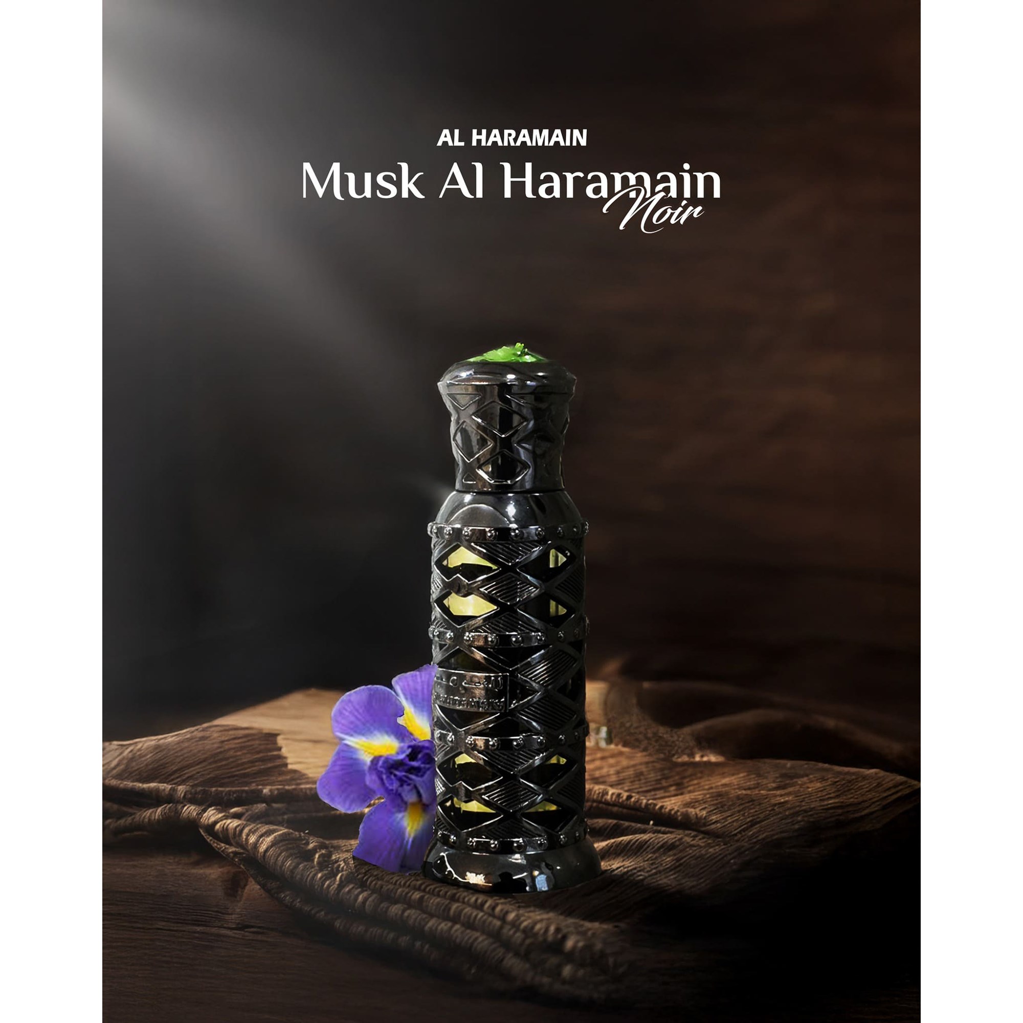 Al Haramain Musk Noir Concentrated Perfume Oil 12 ml (obrázok 4)
