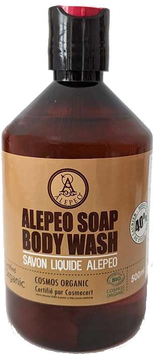 Aleppo body wash 500 ml 40 % lagerbärsolja eco