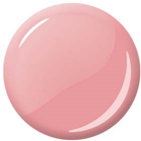 En glansig rosa boll med reflektion, slät yta och inga märken.