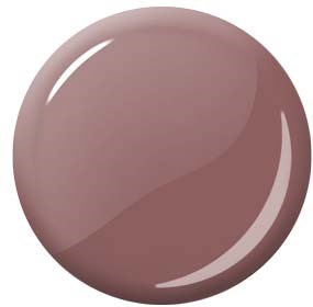 Ein runder, glänzender, braunfarbener Ball mit weißen Highlights, sieht glatt und reflektierend aus.