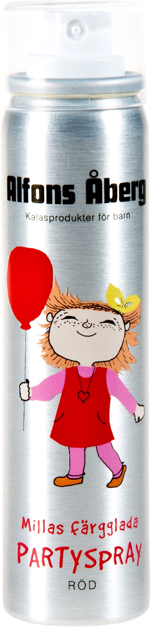 Alfons Åberg Millas färgglada partyspray 80 ml